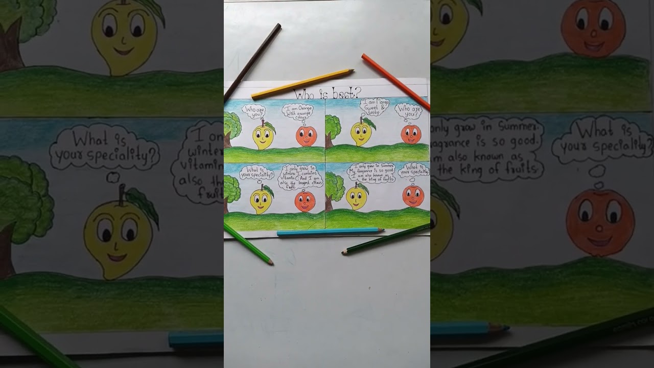 Easy Comic Strip #shorts 👍👍👍
