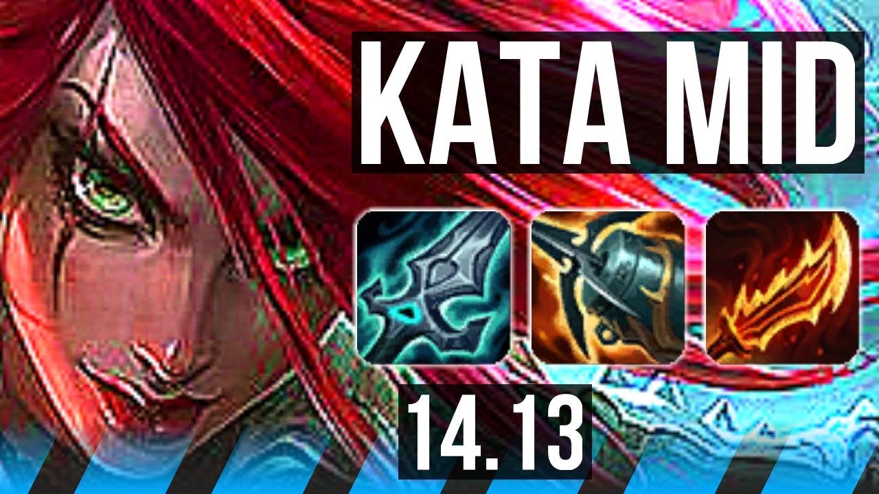 KATARINA vs IRELIA (MID) | 10 solo kills, 20/2/7, Legendary, Rank 7 Kata | BR Grandmaster | 14.13
