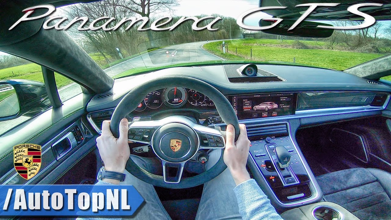 2019 Porsche Panamera GTS 4.0 V8 BiTurbo POV Test Drive by AutoTopNL