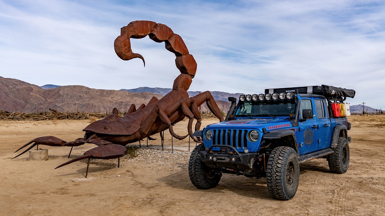 Desert Off Roading in Anza Borrego with @TrailRecon