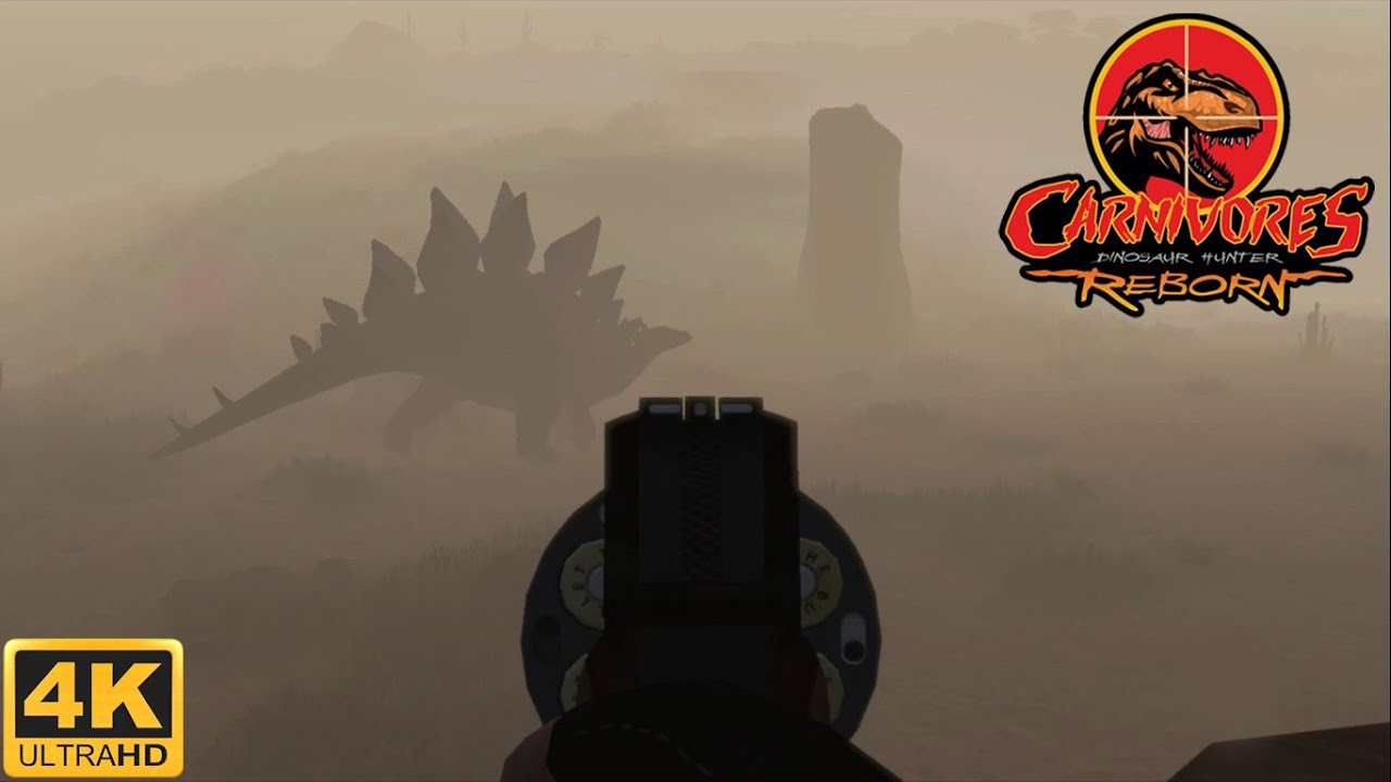Carnivores: Dinosaur Hunter Reborn / Ni el mal tiempo me detiene Gameplay (PC 4K 60fps)