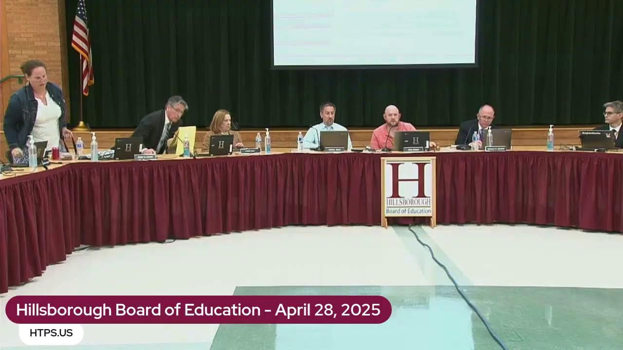 Hillsborough Board of Education - April 28 2025