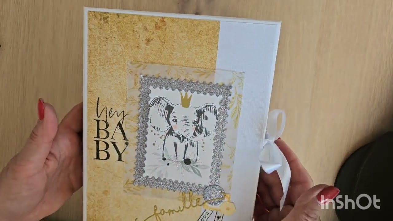 Album de naissance avec les produits des @LesateliersdeKarine
