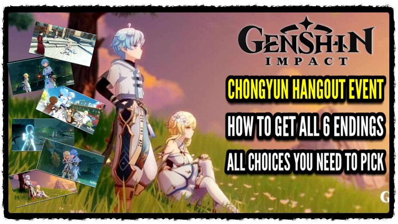 Chongyun Hangout Event All Endings & All Choices in Genshin Impact (Chongyun Hangout Endings Guide)