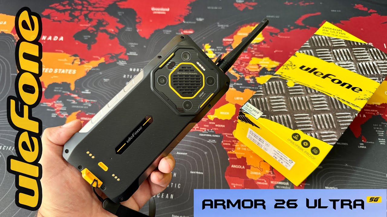 Ulefone Armor 26 Ultra 5G Walkie-Talkie Version - Unboxing and Hands-On
