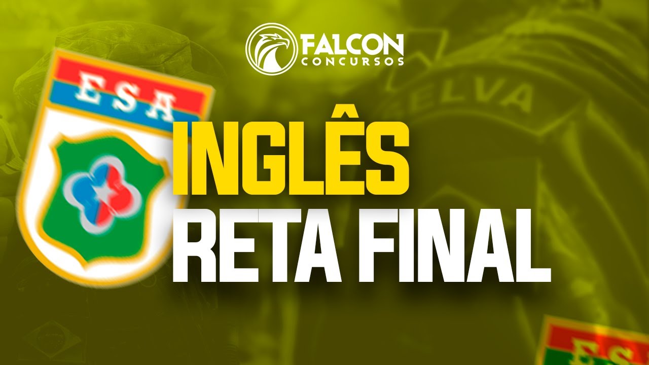 INGLÊS ESA - RETA FINAL -NOUNS