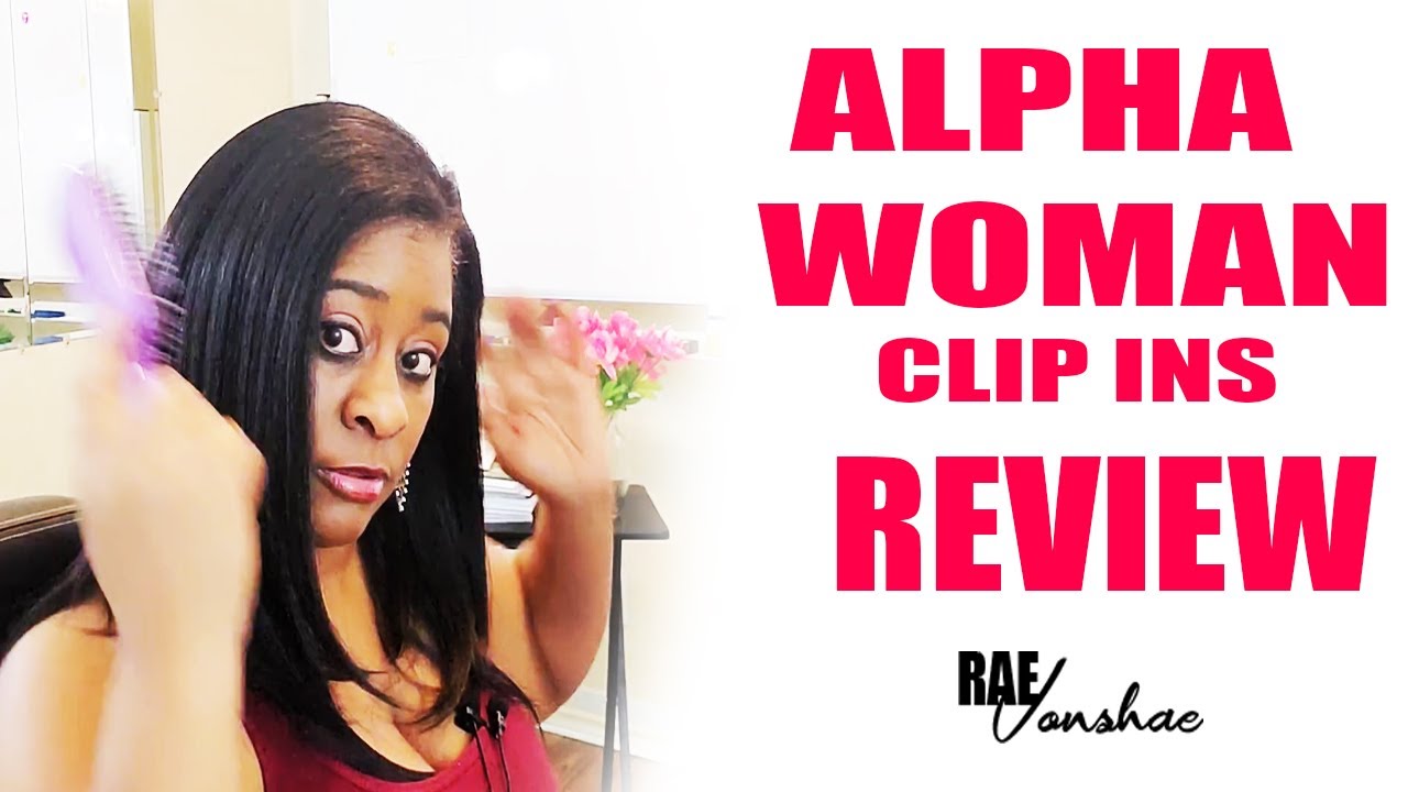 Watch me install the sensationnel alpha woman clip ins!