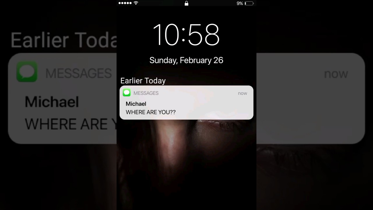Texting A Serial Killer...