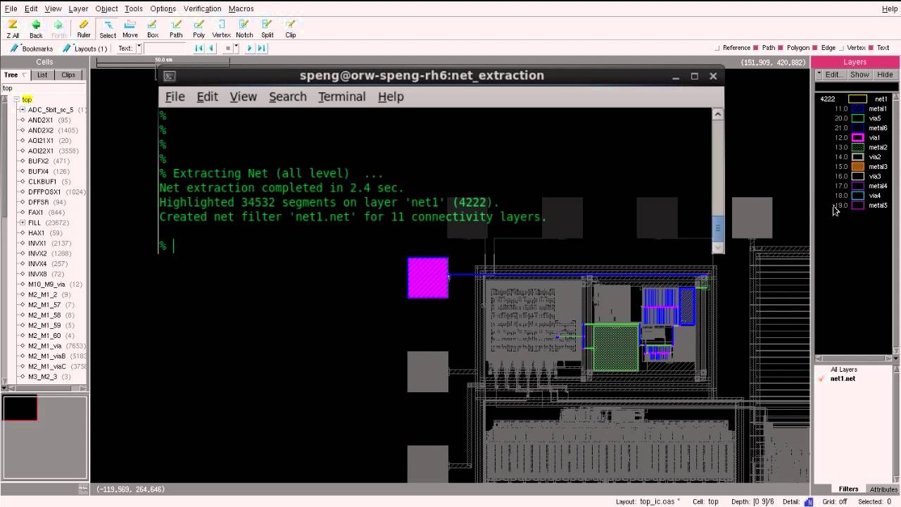 How to extract & highlight a net using Calibre DESIGNrev