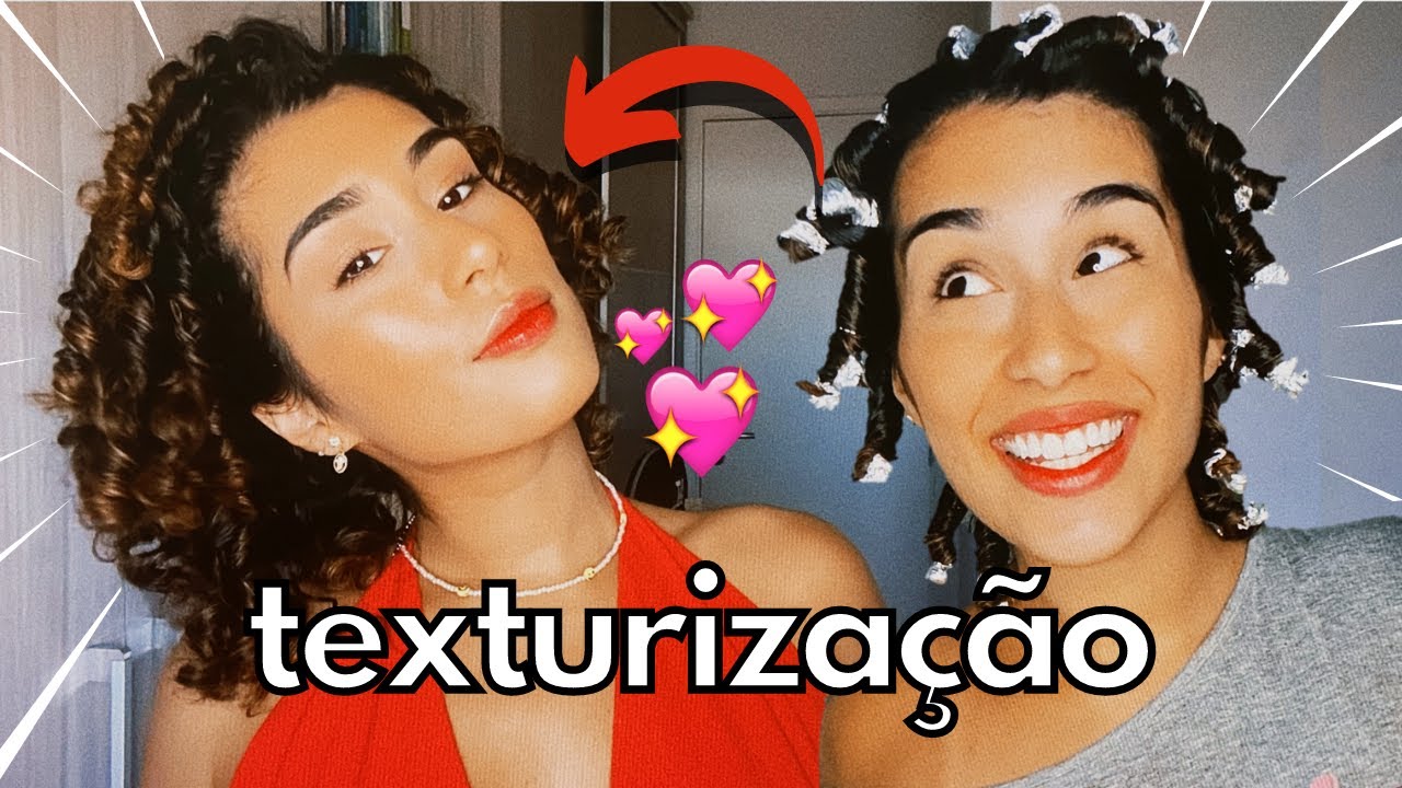 COMO CACHEAR A PARTE LISA DO CABELO EM TRANSI&Ccedil;&Atilde;O | Fiz A Texturiza&ccedil;&atilde;o Com Papel Alum&iacute;nio