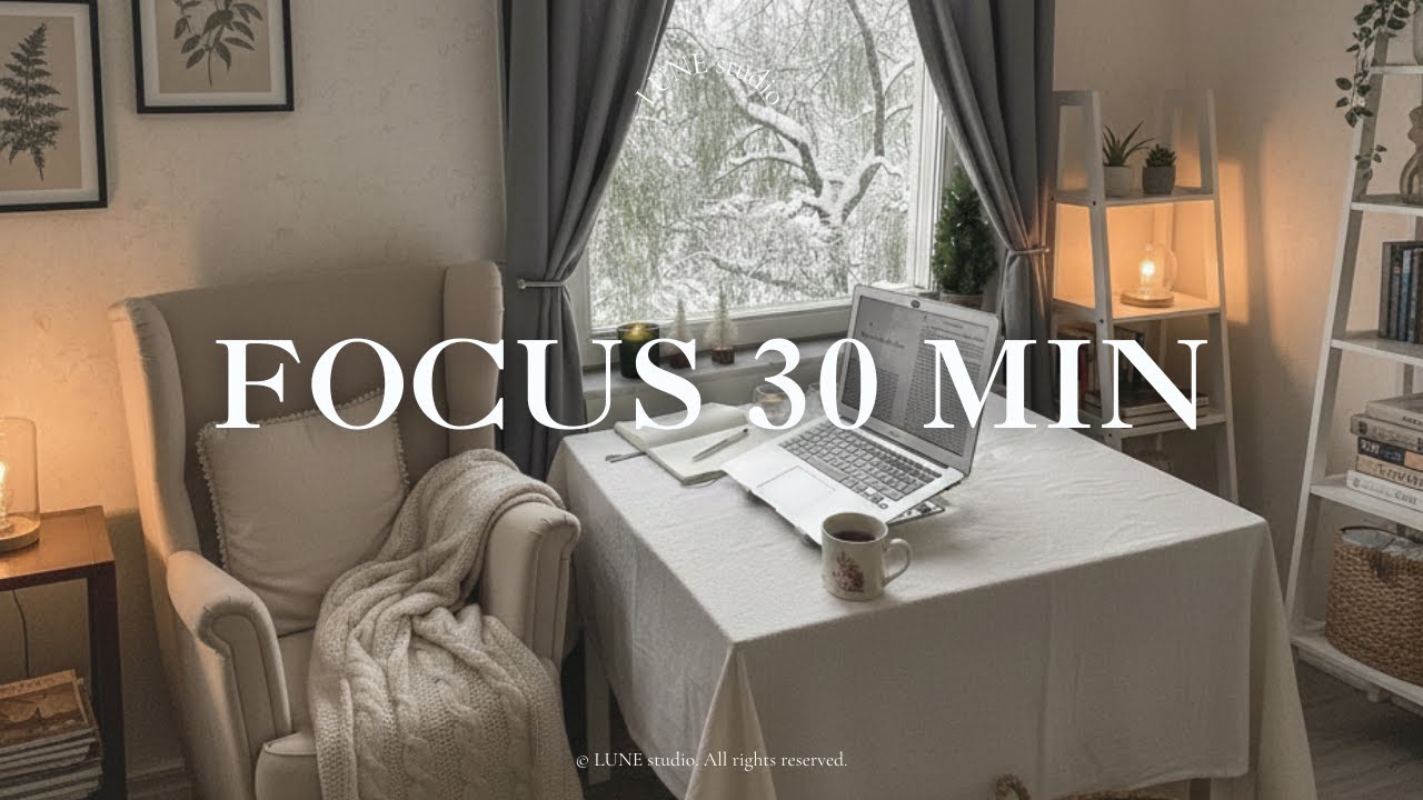 ADHD Focus Music 🧠 | Deep Focus Instrumental for Studying & Working – 30 Minutes
