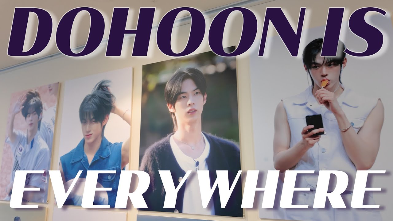 DOHOON Birthday Cafe Tour 🎂 | TWS