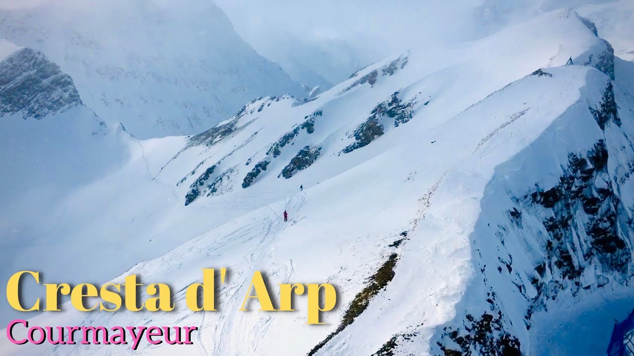 Fuori pista Cresta d'ARP - Courmayeur Mont Blanc