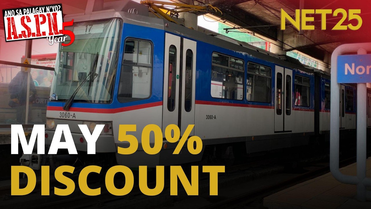 Скидка 50% на проезд в метро MRT-3 и LRT-2 будет введена | ASPN