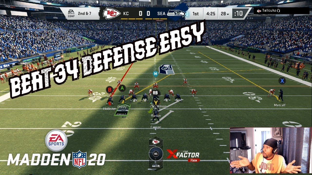I PICKED UP EVERY BLITZ EASY💯👌 MADDEN 20 TOP 100 GAMEPLAY- SEAHAWKS VS CHIEFS
