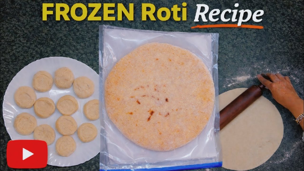 Homemade frozen roti recipe | Frozen roti recipe ny Saba's Kitchen