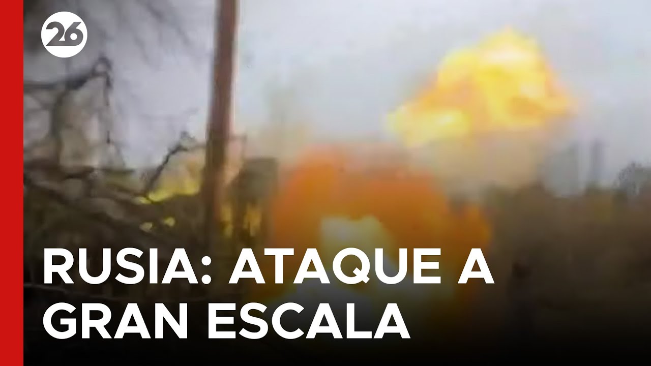 🇷🇺 RUSIA | Lanz&oacute; un ataque a gran escala con armas guiadas de precisi&oacute;n