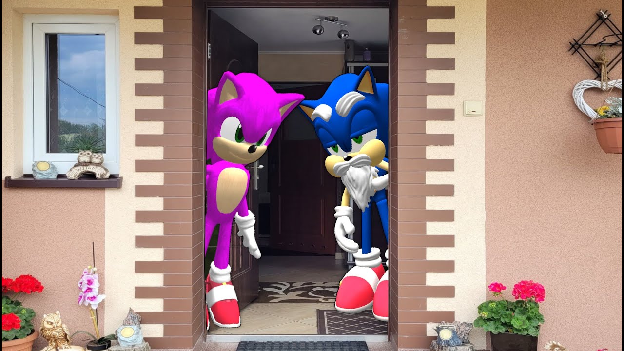 NIGDY NIE OTWIERAJ DRZWI RODZICOM BABY SONIC w DOMU SMILESLOW w PRAWDZIWYM ŻYCIU!
