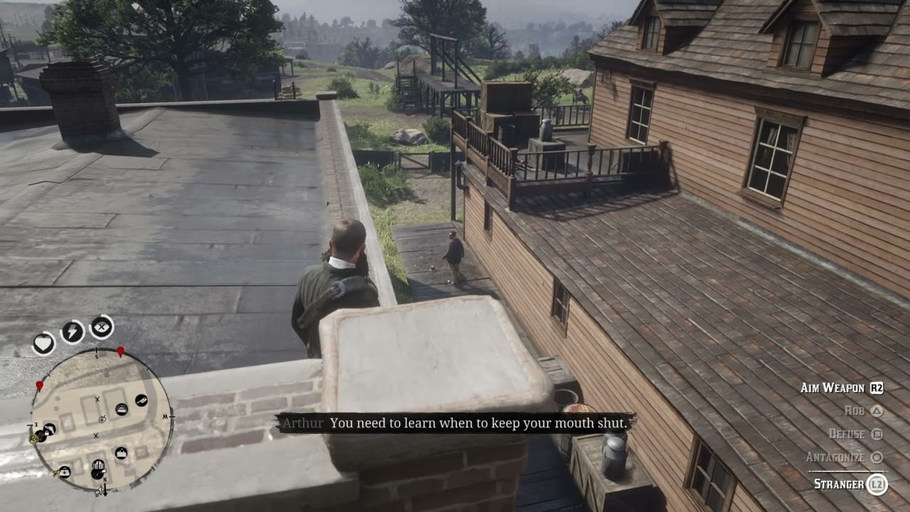 Red Dead Redemption 2 Antagonizing and fighting