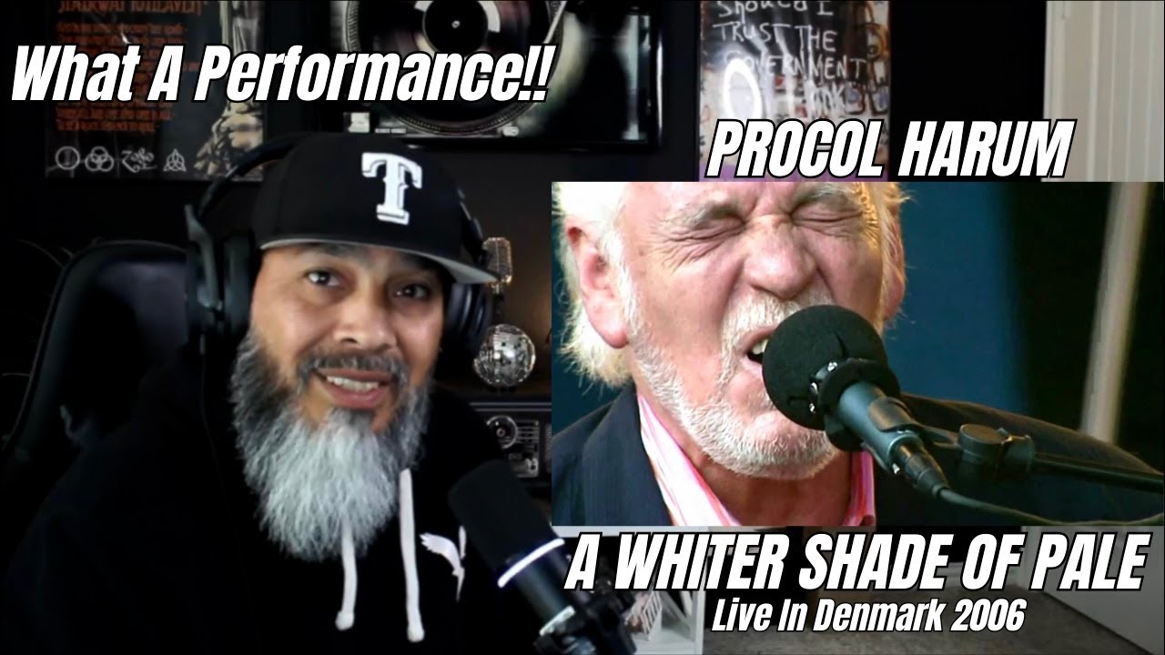 Procol Harum - A Whiter Shade of Pale, концерт в Дании 2006 г., первое прослушивание и реакция Me...