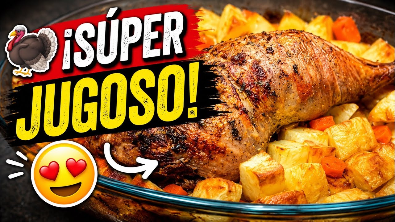 COMO HACER MUSLO DE PAVO AL HORNO