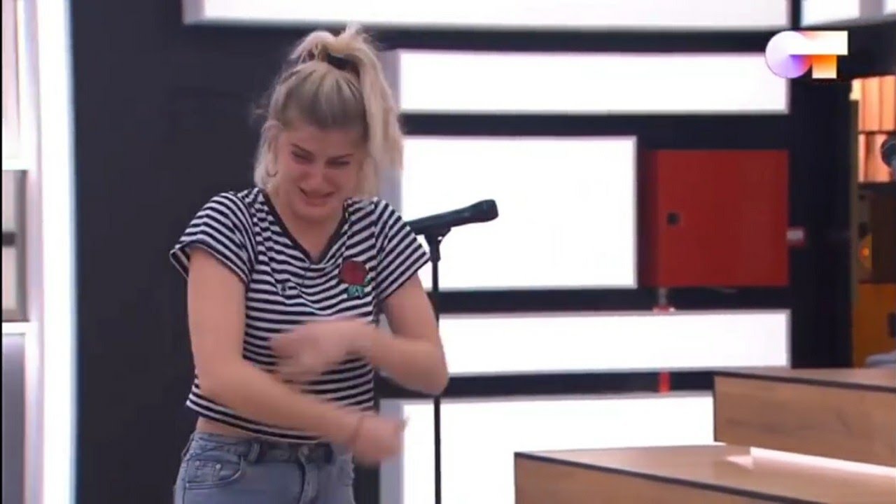 SAMANTHA explota y grita a IVAN en clase de interpretaci&oacute;n, NOEMI les da una bronca - OT 2020