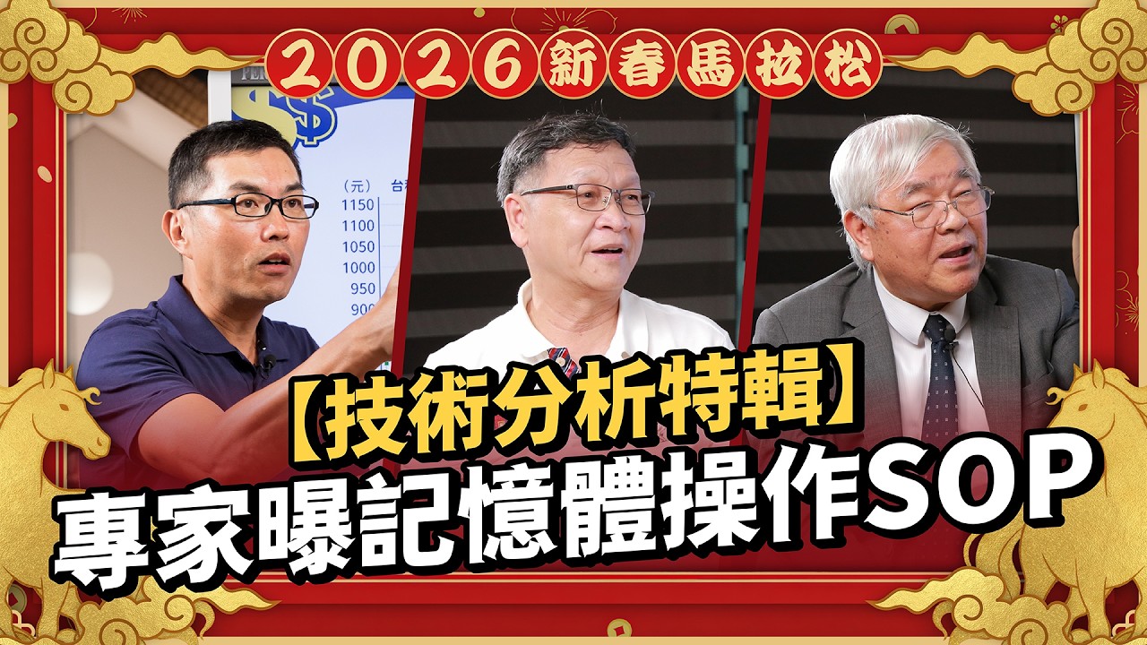 台股飆破 3 萬點誰還沒漲？揭密南亞科、華邦電「起漲訊號」：2026 記憶體族群的翻身契機！｜ft.杜金龍、朱家泓、超馬芭樂【2026 新春投資馬拉松】EP18