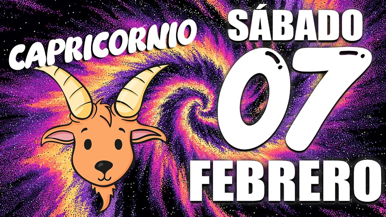 Horóscopo De Hoy ♑ CAPRICORNIO ♑ DIOS😇 LO QUE TE VIENE❗️CAMBIO INMINENTE😳 7 febrero DE 2026