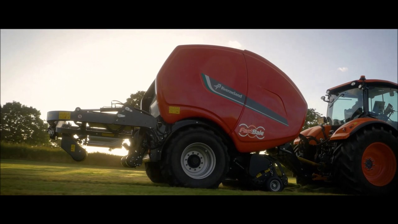 Kverneland FastBale – Non-stop grass to forage!