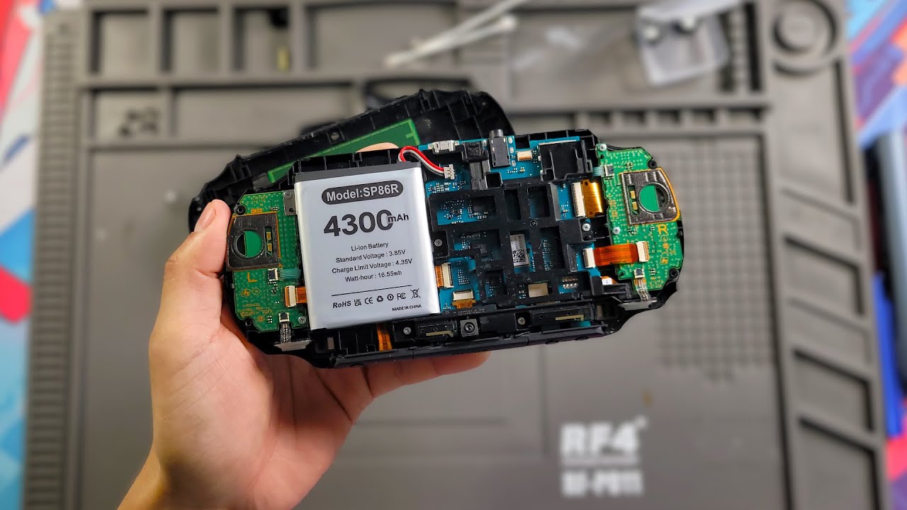PS Vita 2000 Repair A S M R | New Analogs + Battery Upgrade!