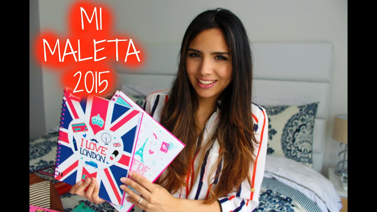 QUE HAY EN MI MALETA DE LA UNIVERSIDAD 2015 | En La Revista