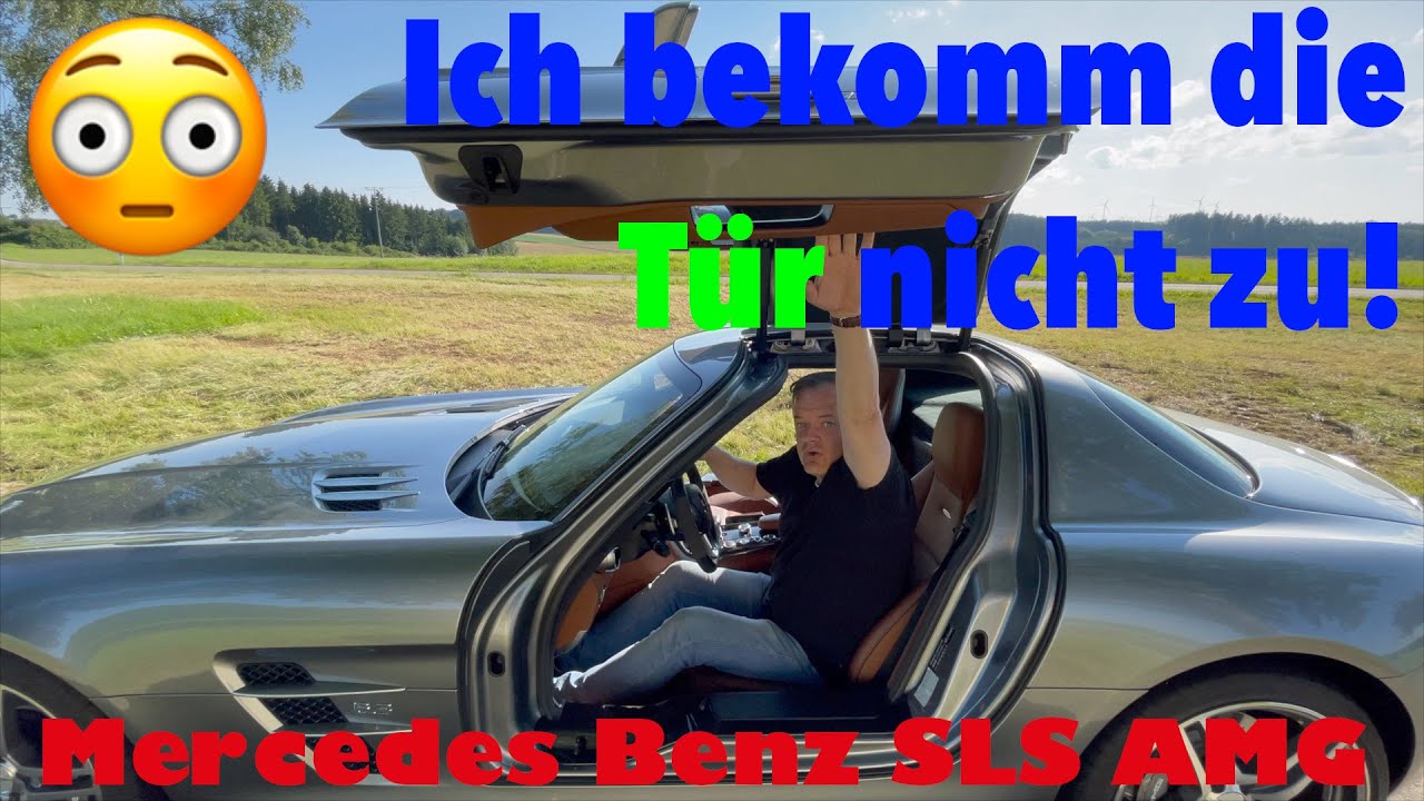 Ich bekomme die T&uuml;r nicht zu!  - Mercedes Benz SLS AMG