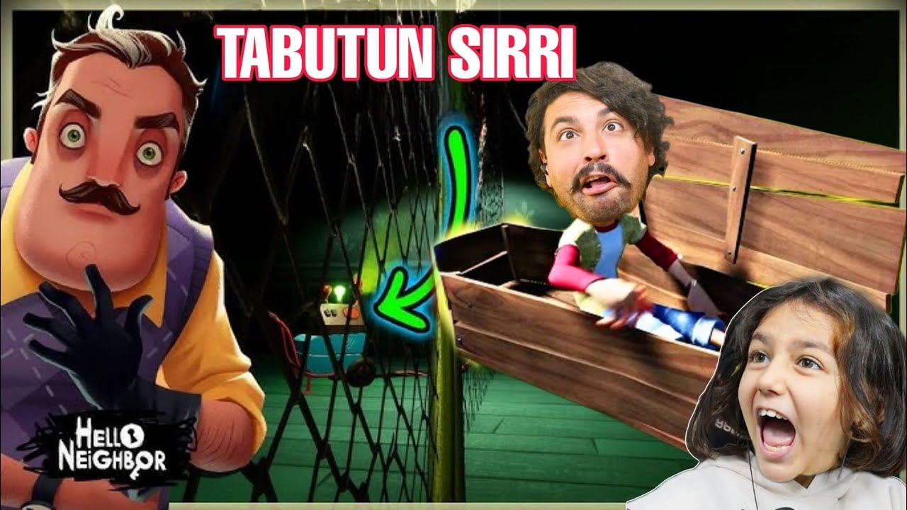 WİLSONUN BODRUM KATINDAKİ TABUTUN SIRRI | Hello Neighbor Mod