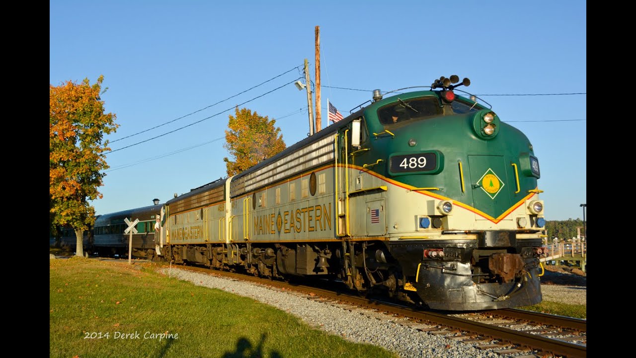 Trains Around Maine in Autumn 2014 | Part 2