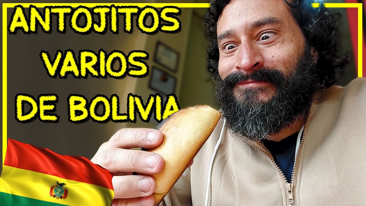 Antojitos varios de Bolivia en Oruro!