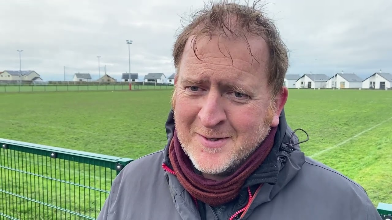 Summerhill College Coach Joe Walsh reacts to victory over Garbally in Connacht Schools Senior Cup