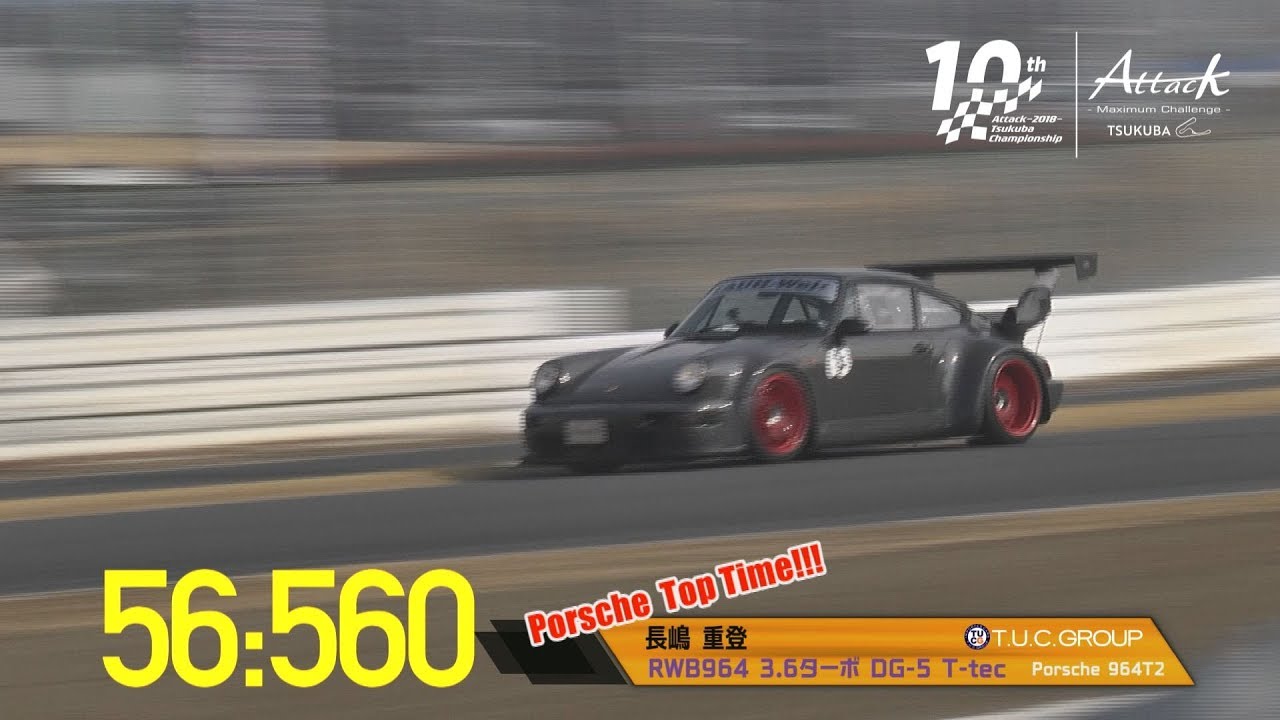 Attack Tsukuba 2018-0224●長嶋 重登【RWB964 3.6ターボ】