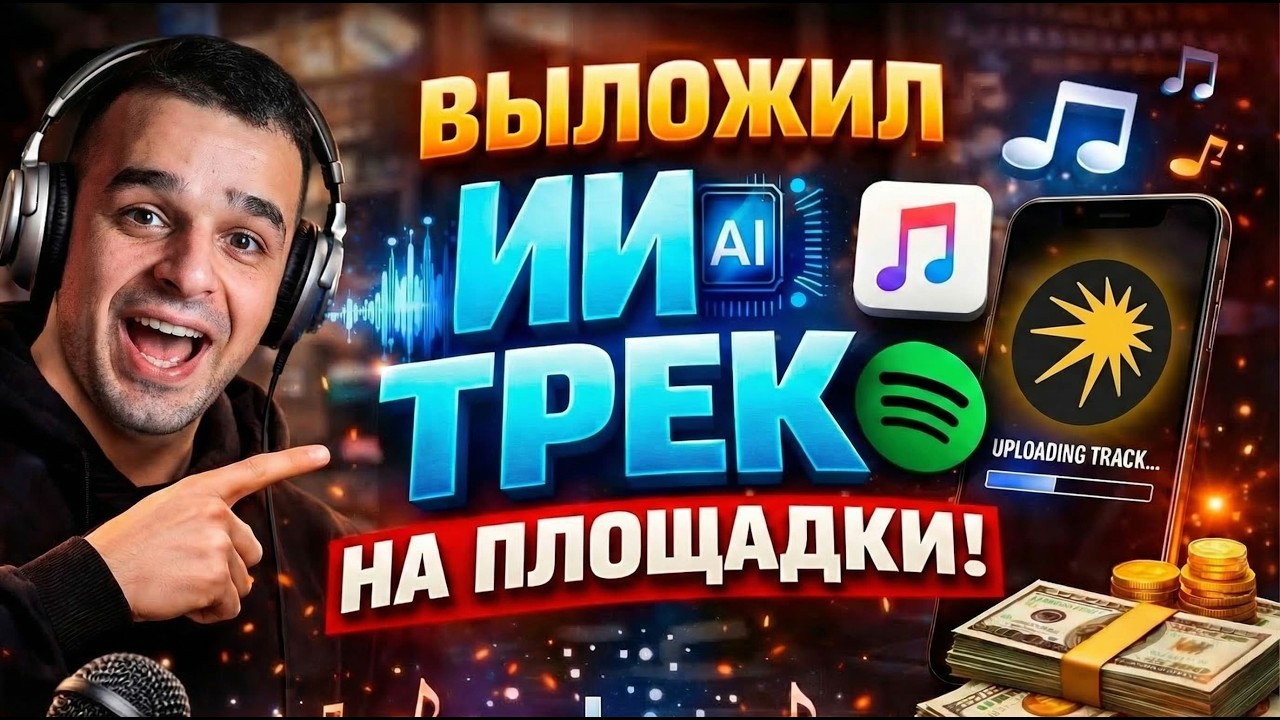 СЕКРЕТ публикации ИИ МУЗЫКИ НА СТРИММИНГ СЕРВИСЫ | Загрузка AI трека на ЯНДЕКС Spotify | NeedlMusic