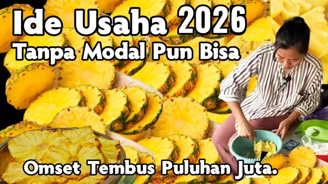 BARU JUAL OMSET TEMBUS 9 JT. YG MASIH NGANGUR TAK PERLU BINGUNG.CUMA MODAL NANAS. IDE USAHA NANAS