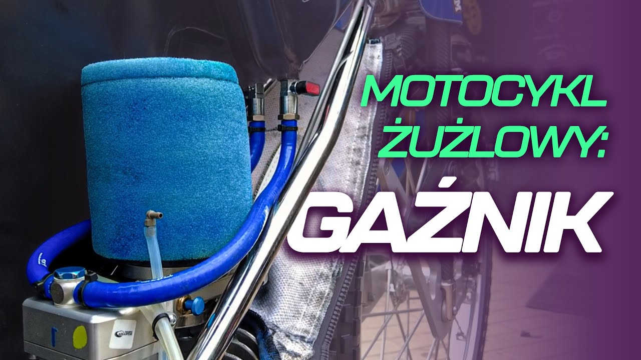 Speedway. Żużel. Vlog: Motocykl żużlowy: Gaźnik