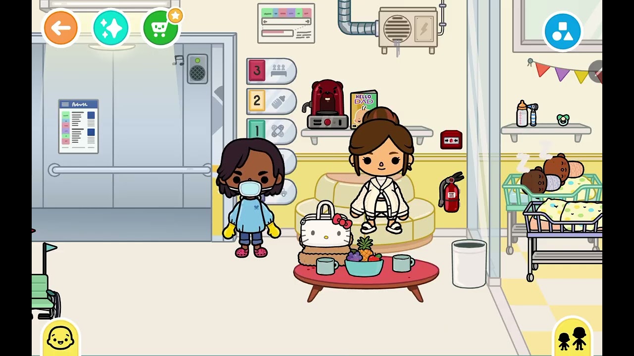 Toca boca    mama rodzi