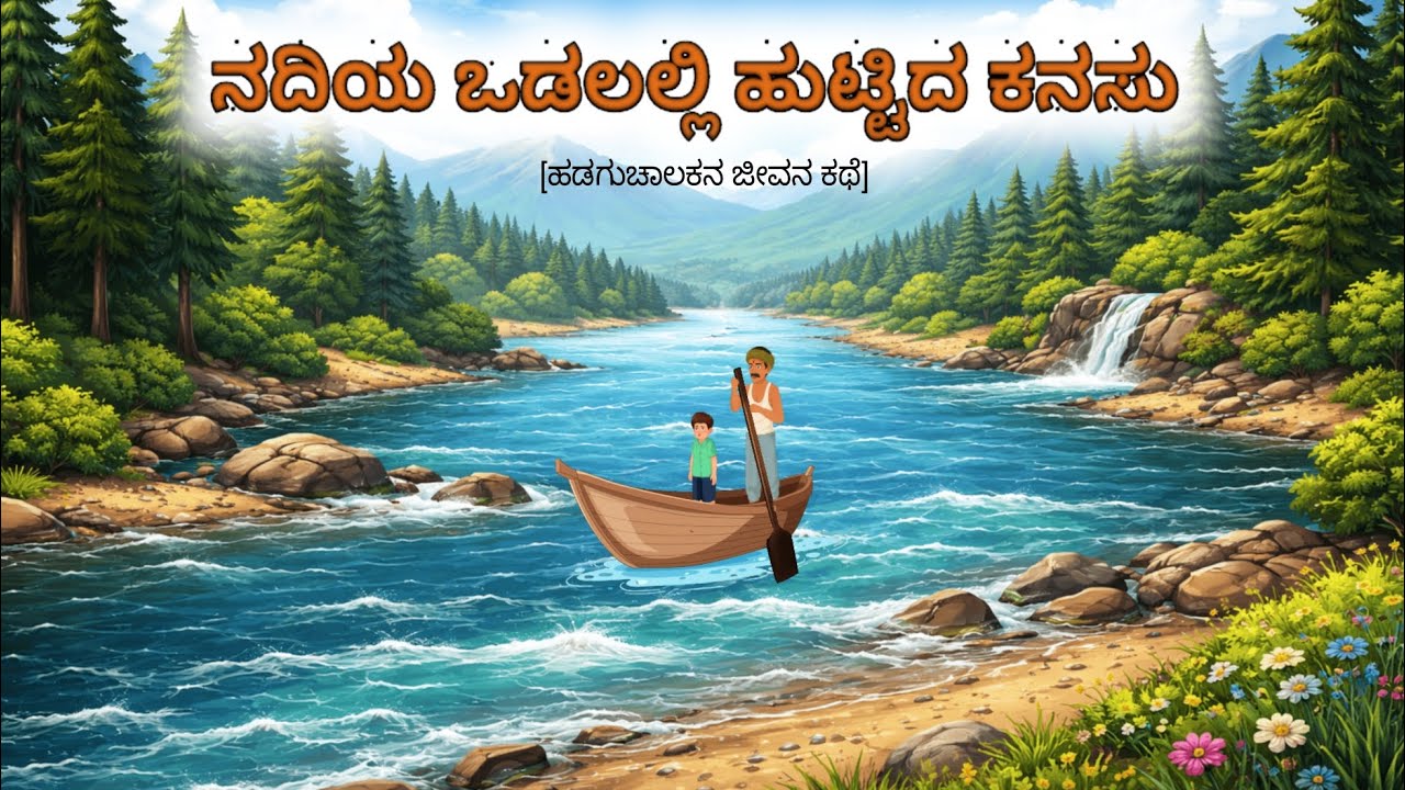 ನದಿಯ ಒಡಲಲ್ಲಿ ಹುಟ್ಟಿದ ಕನಸು | Kannada Kathegalu | Kannada Moral Story | Kannada Cartoons | Cartoons.