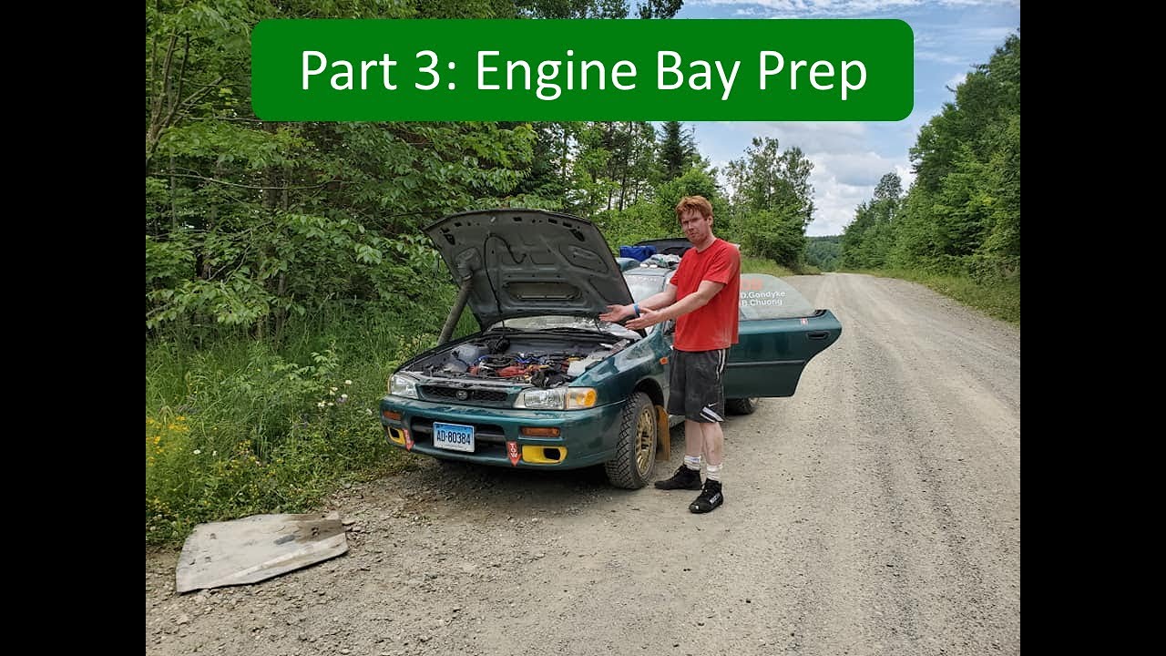 Rally Car Prep Tips and Tricks for Grassroots Racers- Part 3! Engine Bay Prep