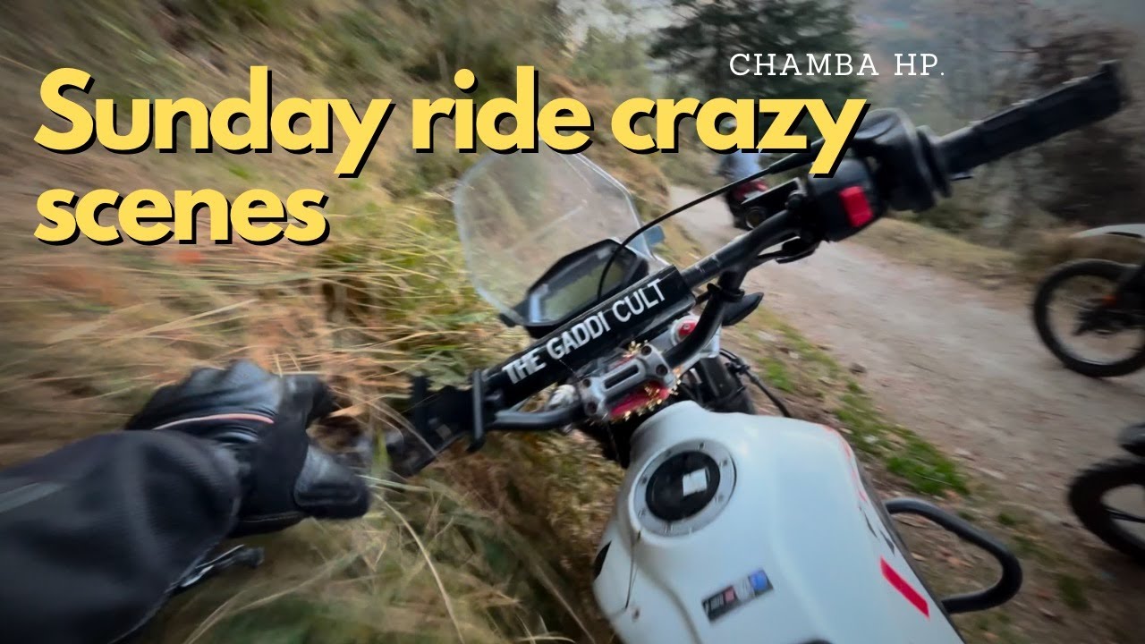 Sunday ride crazy off road in Chamba Himachal Pradesh
