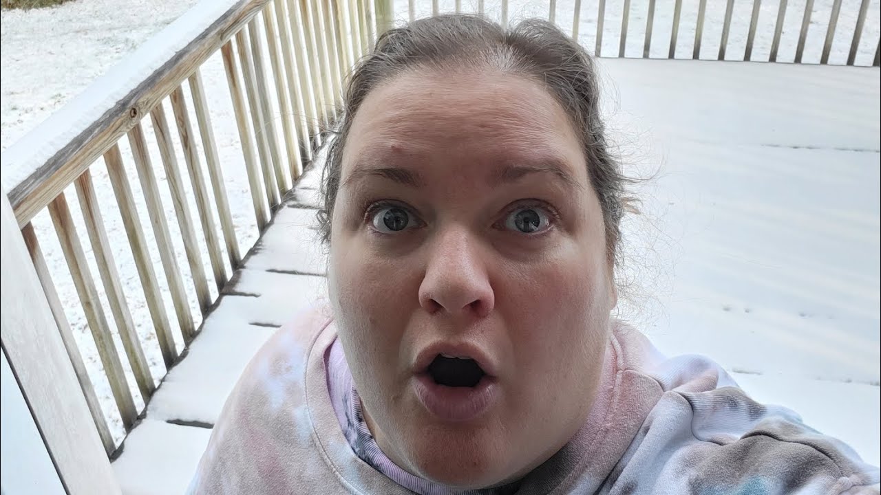A housewife's SNOWY 🌨 SUNDAY in a Small Town #housewifelife #smalltown #realtalk #groceryshopping 