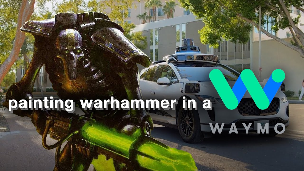 Рисование воина-некрона внутри Waymo