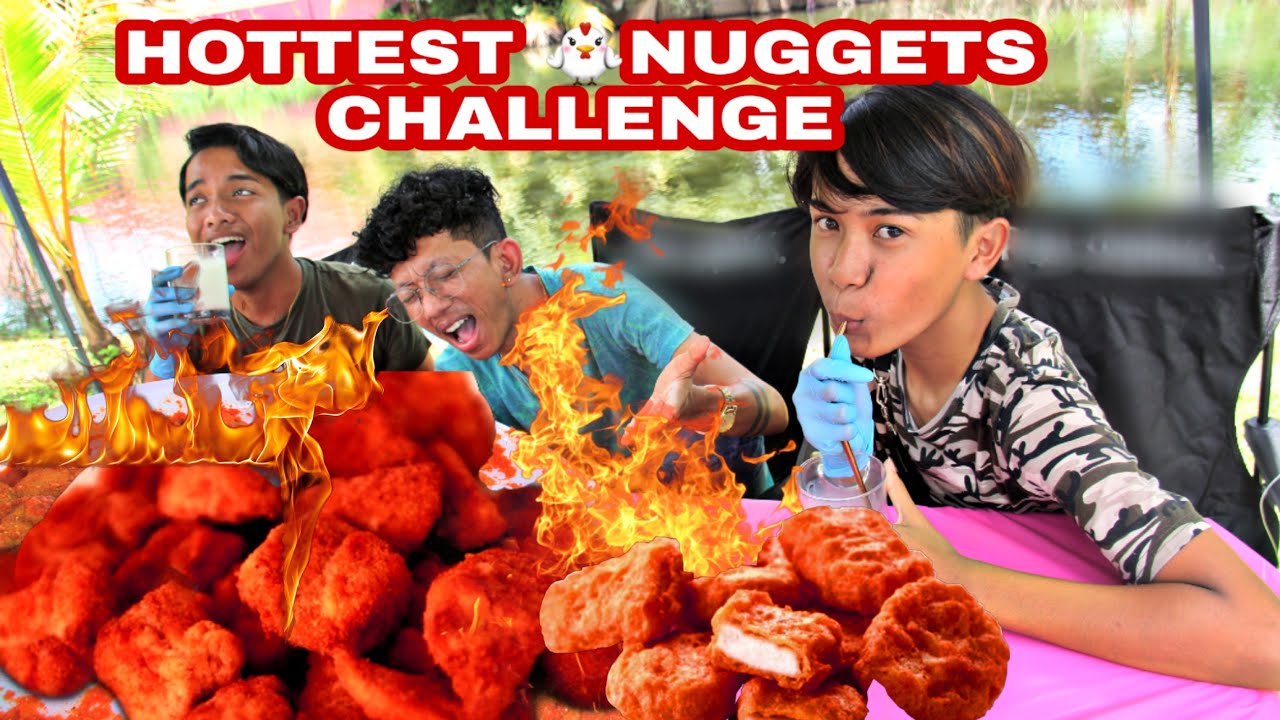 HOTTEST CHICKEN NUGGETS CHALLENGE! *Gone Wrong*