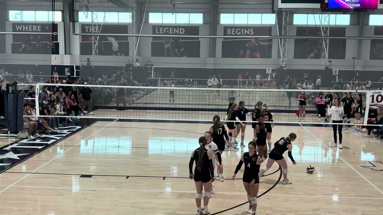 Rise vs MoCo Jrs Iola 2nd set 25-12