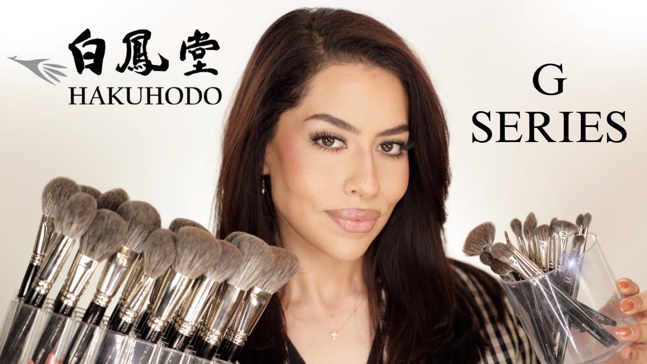 HAKUHODO G SERIES FACE BRUSHES