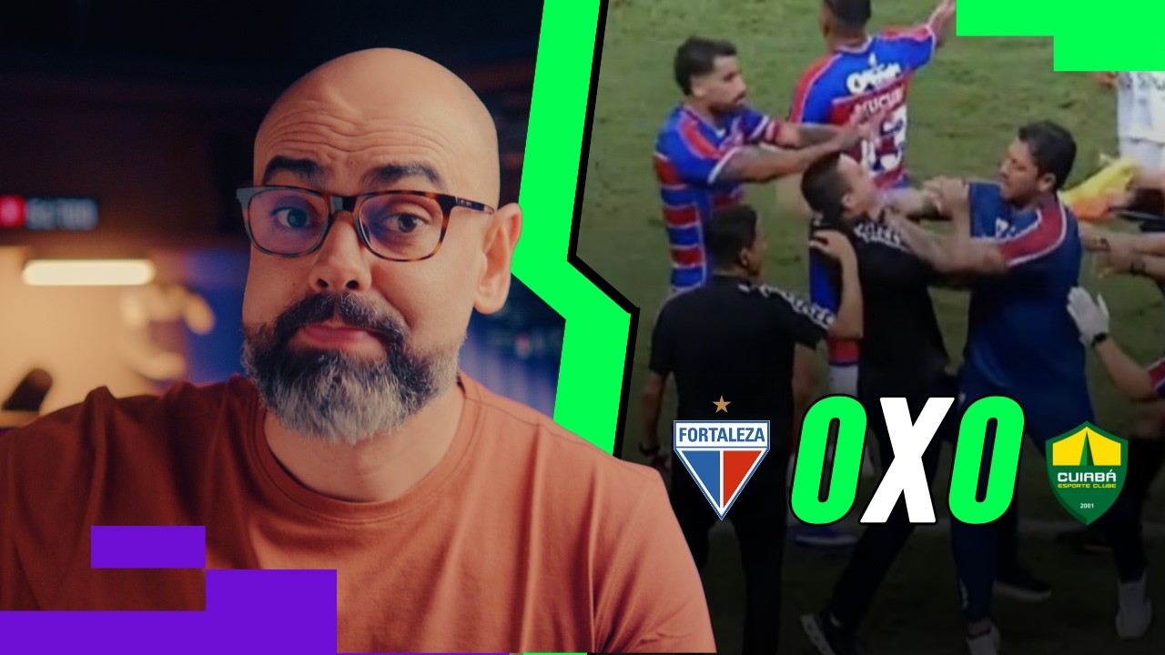 FORTALEZA 0X0 CUIAB&Aacute;. FUTEBOL E CENAS LAMENT&Aacute;VEIS